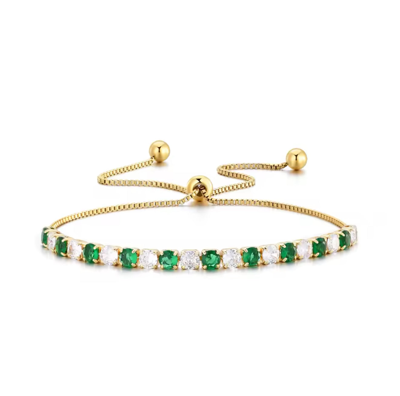 Zara 18k Gold Plated Stainless Steel Bracelet