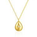 Isla Water Drop 925 Sterling Silver Pendant