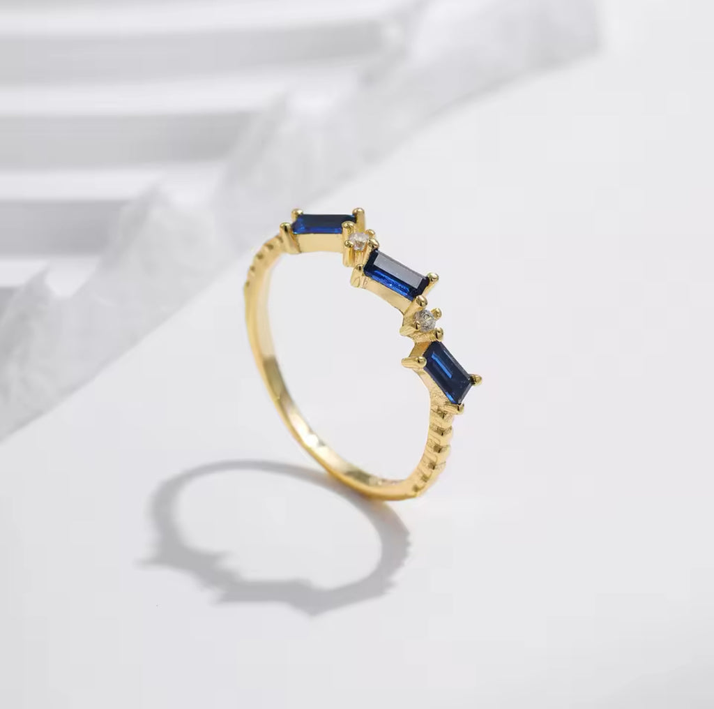 Jordana 18k Gold Plated 925 Silver Ring