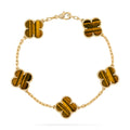 18k Vintage Motif Bracelet in Tiger’s Eye