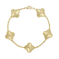 18k Vintage Motif Bracelet in Full Gold