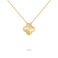 18k Vintage Motif Necklace in Full Gold
