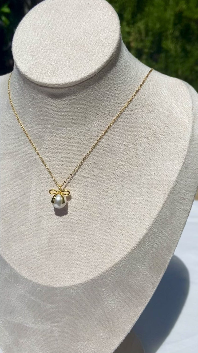 Ophelia 925 Sterling Silver Pearl Necklace